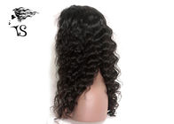 Fashion Real Deep Wave Human Hair Lace Front Wigs For Black Women Tangle Free