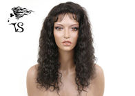 100% Brazilian Remy Full Lace Human Hair Wigs Curly Black Color For Stunning Women