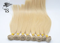 Straight Blonde Colour 613 Human Hair Extensions With 6A 100% Ukraine Hair